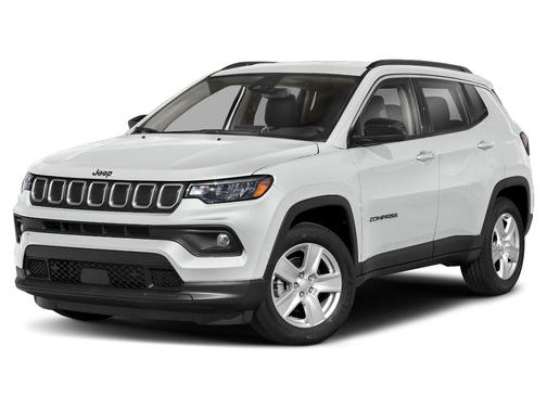 Bright White Clearcoat 2022 Jeep Compass Altitude