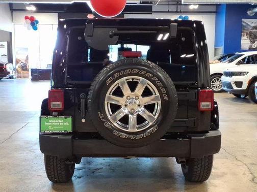 Black Clearcoat 2017 Jeep Wrangler Unlimited Sahara