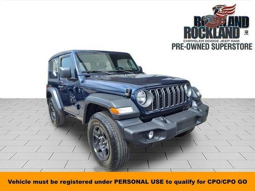 Fathom Blue Pearlcoat 2025 Jeep Wrangler Sport