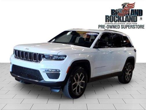Bright White Clearcoat 2025 Jeep Grand Cherokee Limited