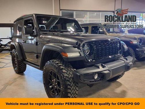 Granite Crystal Clearcoat Metallic 2024 Jeep Wrangler Sport
