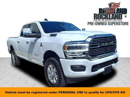 Bright White Clearcoat 2024 RAM 2500 Laramie