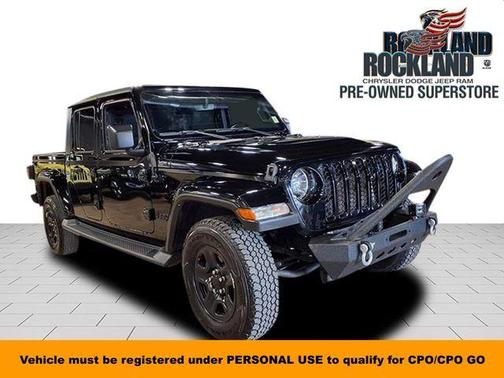 Black Clearcoat 2022 Jeep Gladiator Sport