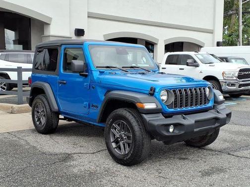 Hydro Blue Pearlcoat 2025 Jeep Wrangler Sport