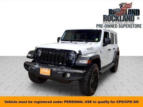 Bright White Clearcoat 2022 Jeep Wrangler Unlimited Sport