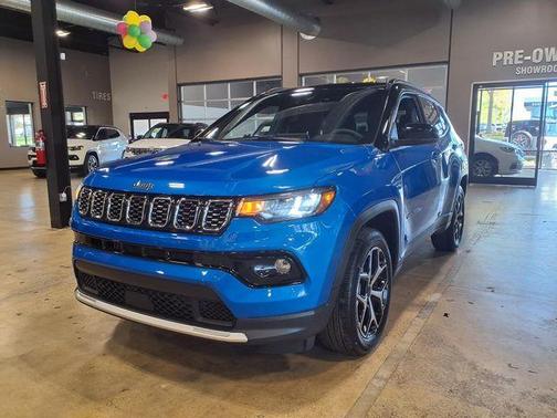 Hydro Blue Pearlcoat 2025 Jeep Compass Limited