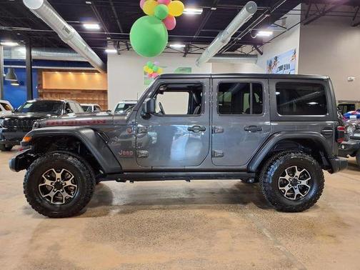 Granite Crystal Clearcoat Metallic 2018 Jeep Wrangler Unlimited Rubicon