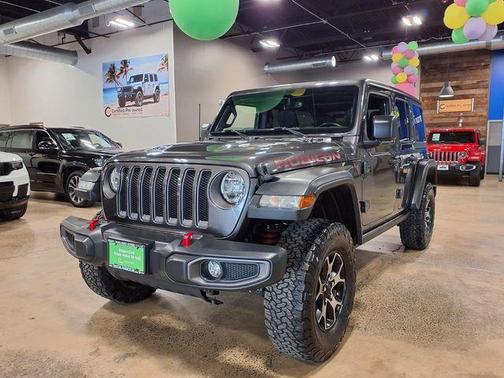 Granite Crystal Clearcoat Metallic 2018 Jeep Wrangler Unlimited Rubicon