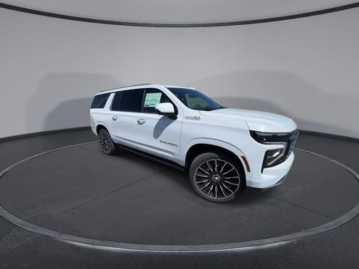 Polar White 2026 Chevrolet Suburban High Country