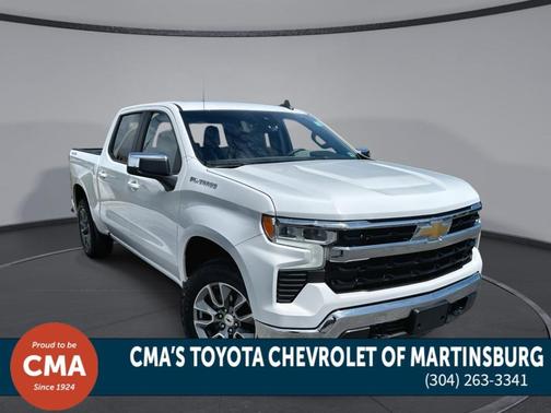 Summit White 2023 Chevrolet Silverado 1500 LT