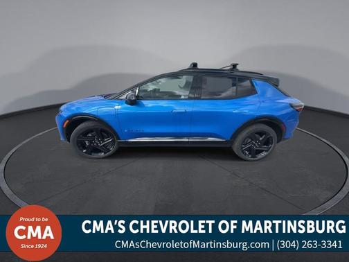Rip Tide Blue 2026 Chevrolet Equinox EV RS