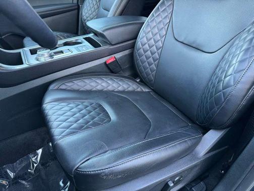 Stone Blue Metallic 2024 Ford Edge Titanium