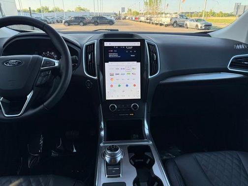 Stone Blue Metallic 2024 Ford Edge Titanium
