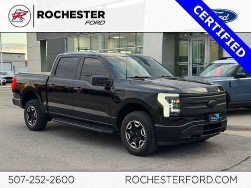 Black Metallic 2022 Ford F-150 Lightning Pro