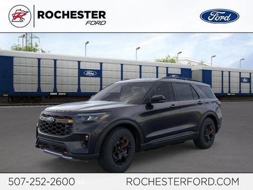 Agate Black Metallic 2026 Ford Explorer Tremor