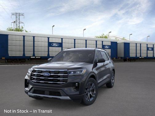 Agate Black Metallic 2026 Ford Explorer Active