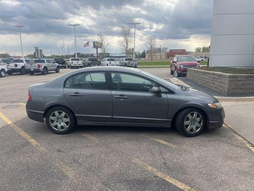 Gray 2011 Honda Civic LX