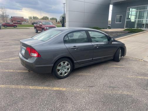 Gray 2011 Honda Civic LX