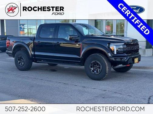 Agate Black Metallic 2025 Ford F-150 Raptor