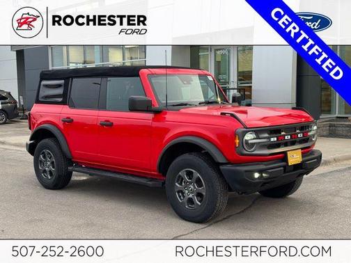 Race Red 2022 Ford Bronco Big Bend