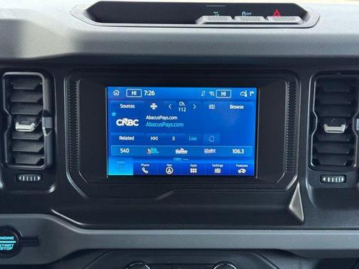 Race Red 2022 Ford Bronco Big Bend