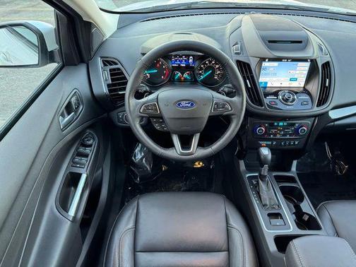 White Platinum 2018 Ford Escape Titanium