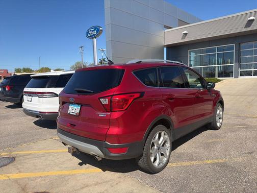 Ruby Red Metallic 2019 Ford Escape Titanium