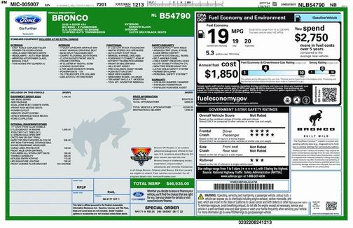 2022 Ford Bronco Big Bend