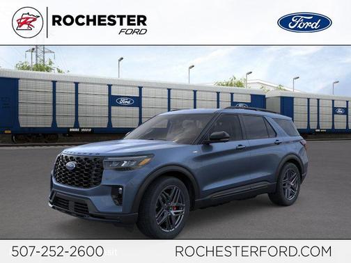 Vapor Blue Metallic 2026 Ford Explorer ST-Line
