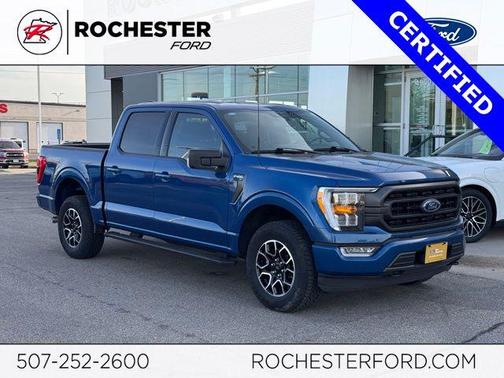 Atlas Blue Metallic 2023 Ford F-150 XLT