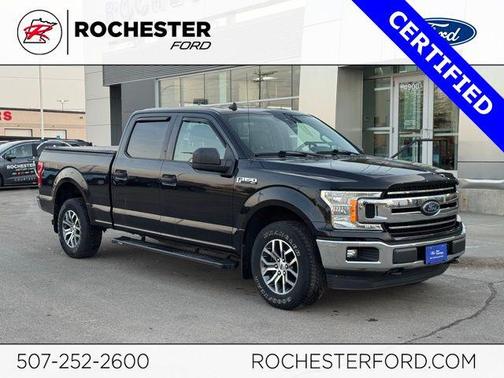 Agate Black Metallic 2020 Ford F-150 XLT