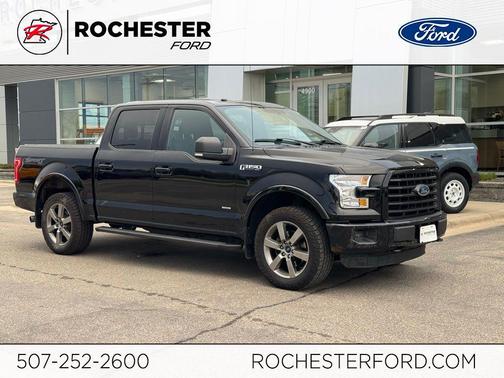 Shadow Black 2016 Ford F-150 XLT