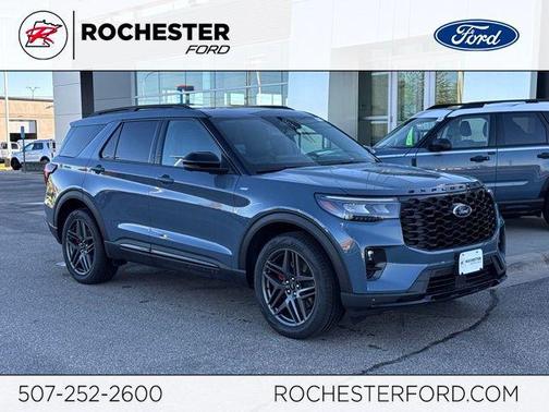 Vapor Blue Metallic 2026 Ford Explorer ST-Line