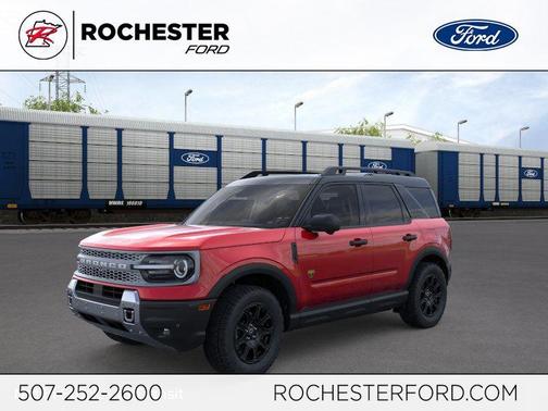 Ruby Red Metallic Tinted Clearcoat 2026 Ford Bronco Sport Badlands