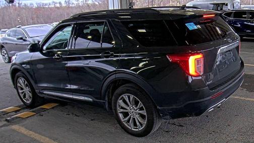 Forged Green Metallic 2023 Ford Explorer XLT