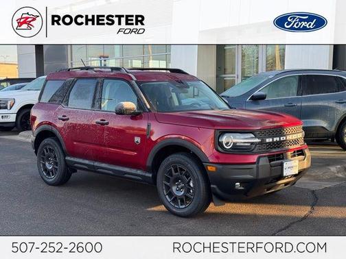 Ruby Red Metallic Tinted Clearcoat 2026 Ford Bronco Sport Big Bend