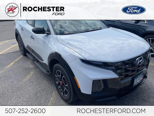 Atlas White 2024 Hyundai SANTA CRUZ XRT