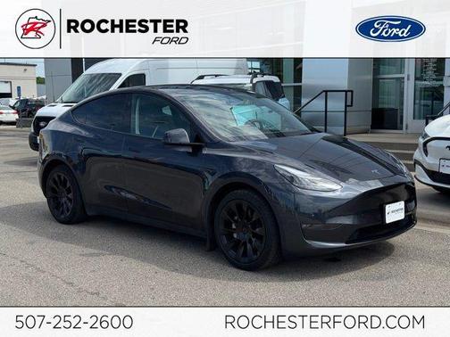 Stealth Grey 2025 Tesla Model Y Long Range Dual Motor All-Wheel Drive