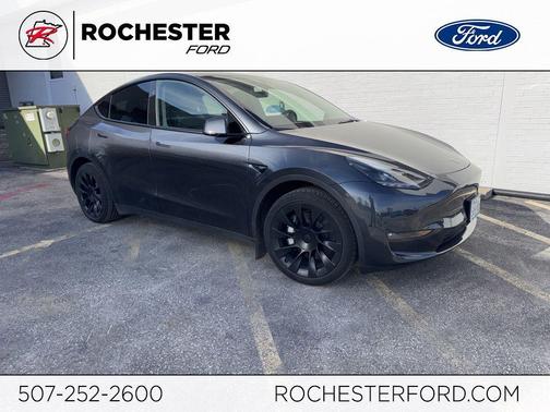 Stealth Grey 2025 Tesla Model Y Long Range Dual Motor All-Wheel Drive