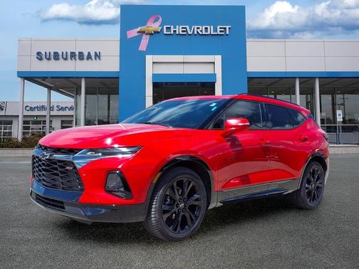Red Hot 2021 Chevrolet Blazer RS