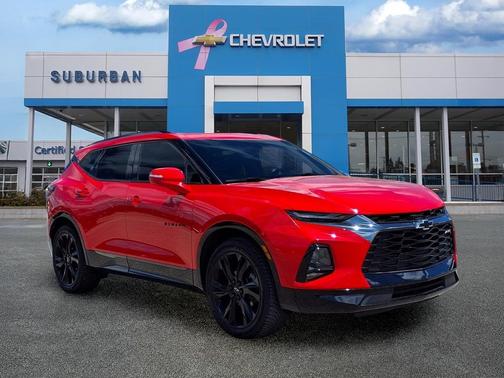 Red Hot 2021 Chevrolet Blazer RS