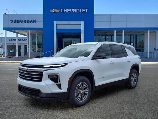 Summit White 2026 Chevrolet Traverse LT