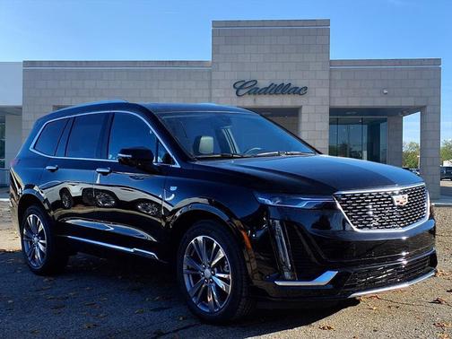 Stellar Black Metallic 2025 Cadillac XT6 Premium Luxury AWD