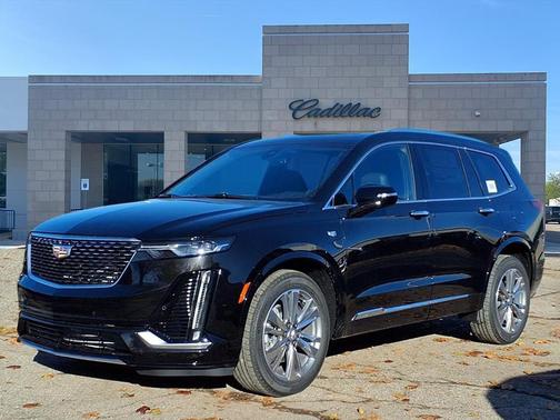 Stellar Black Metallic 2025 Cadillac XT6 Premium Luxury AWD