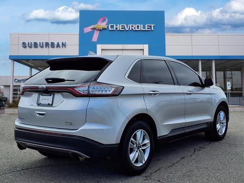 Ingot Silver 2017 Ford Edge SEL