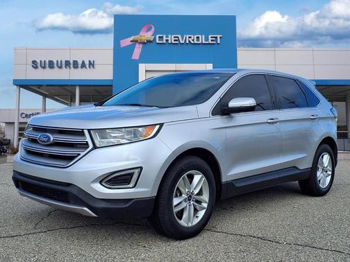 Ingot Silver 2017 Ford Edge SEL