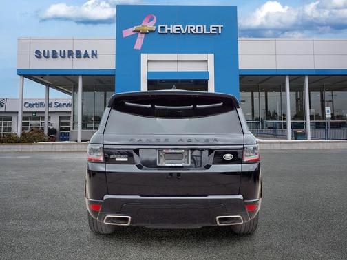 Black 2019 Land Rover Range Rover Sport Supercharged Dynamic