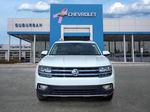 Pure White 2018 Volkswagen Atlas 3.6L SEL