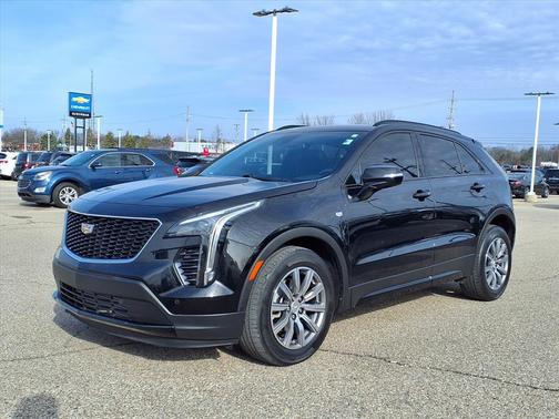 Stellar Black Metallic 2023 Cadillac XT4 Sport