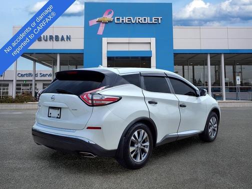 Pearl White 2015 Nissan Murano S